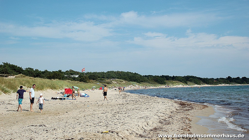 Strand og Sol - Vestre Sömarken Sand Strand Dueodde Bornholm