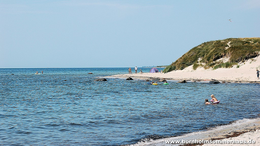 Südbornholm Sømarken. - Vestre Sömarken Sand Strand Dueodde Bornholm
