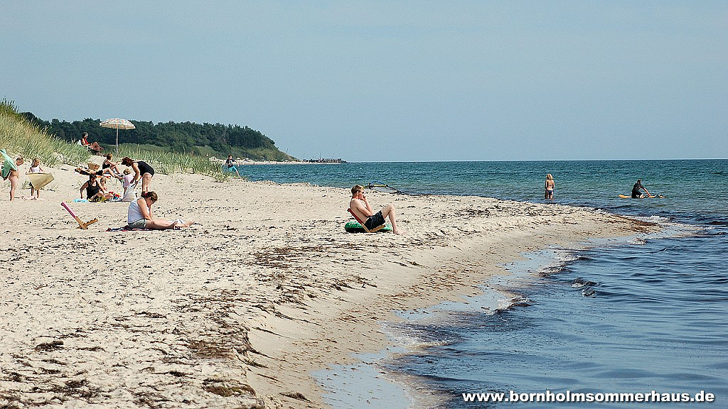 Sunny Beach - Vestre Sömarken sand beach Dueodde Bornholm