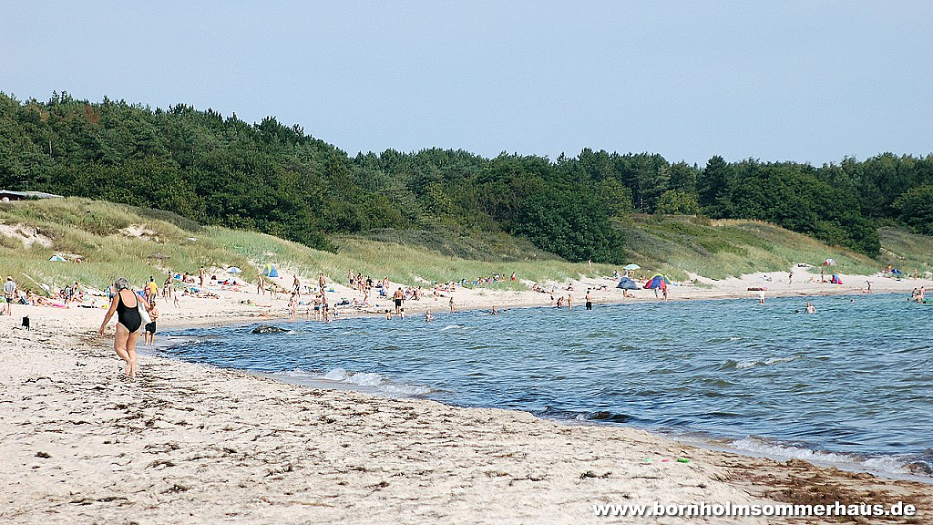 Vestre Sömarken sand beach Dueodde Bornholm