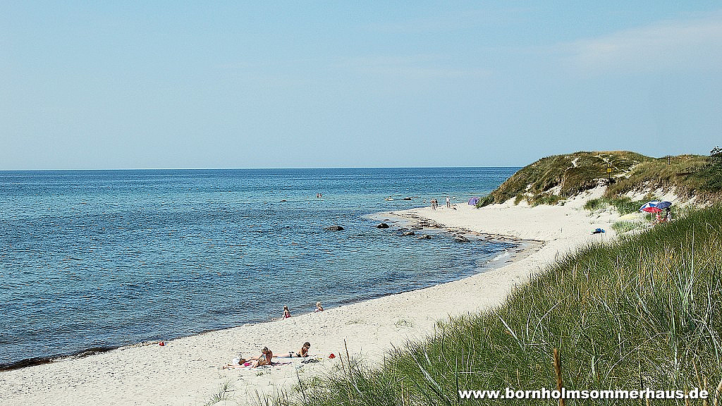 Vestre Sömarken Sand Strand Dueodde Bornholm