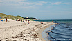 Beach sømarken - Vestre Sömarken sand beach Dueodde Bornholm