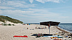 Summer day at the beach - Vestre Sömarken sand beach Dueodde Bornholm